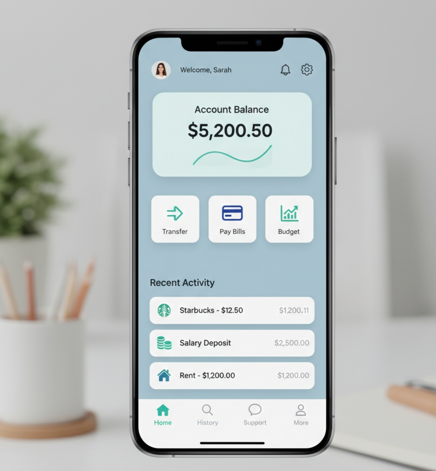 DeFi Nexus - Blockchain Dashboard UI/UX Design by Md Rayhan